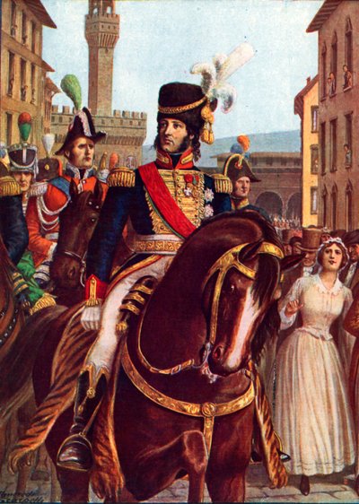 Joachim Murat entra a Firenze, 19 gennaio 1801 da Tancredi Scarpelli